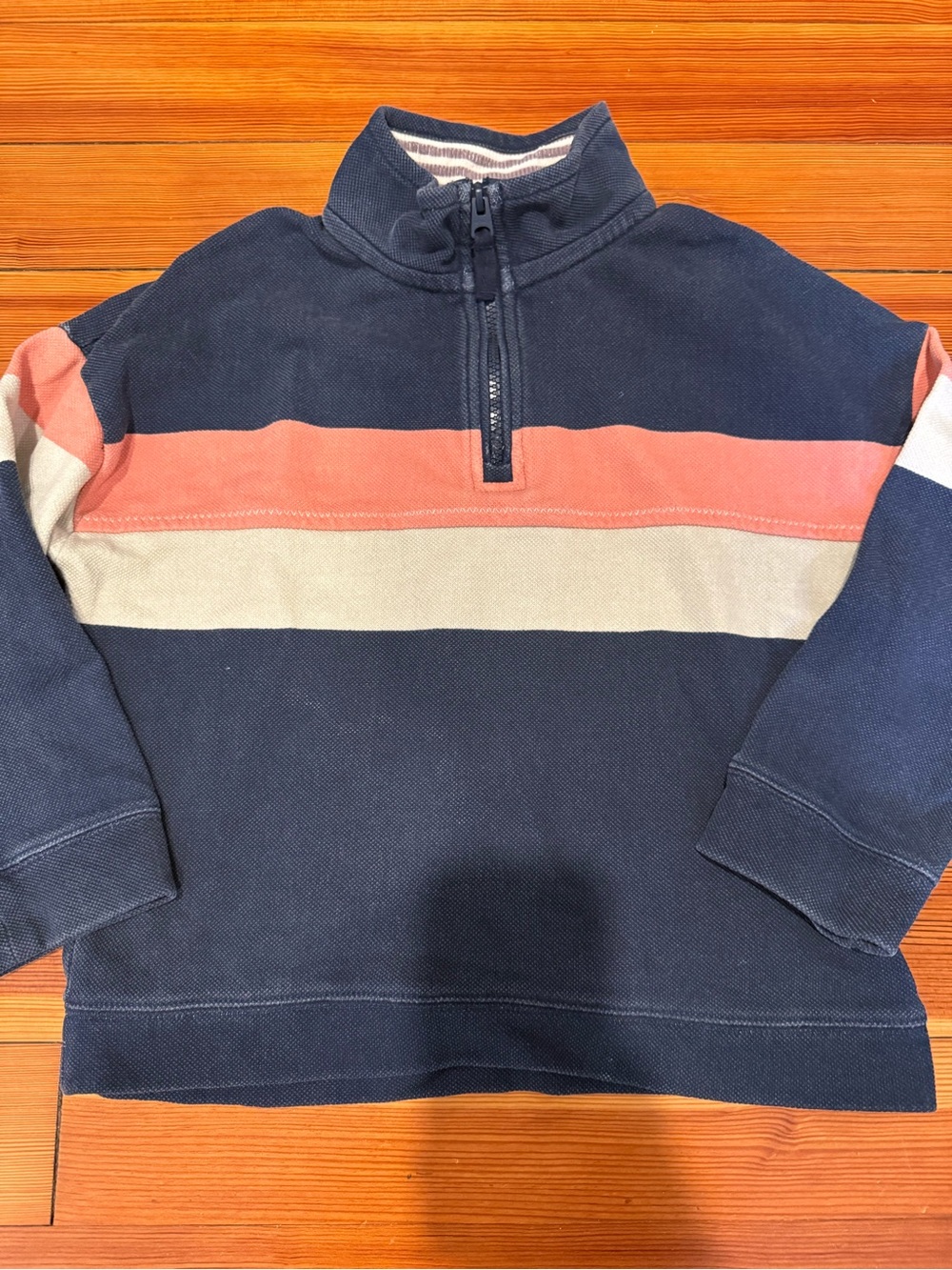 Boys Quarter Zip Sweatshirt